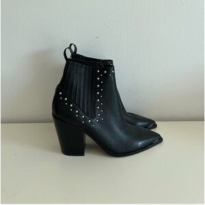 Pointed Studded Bootie